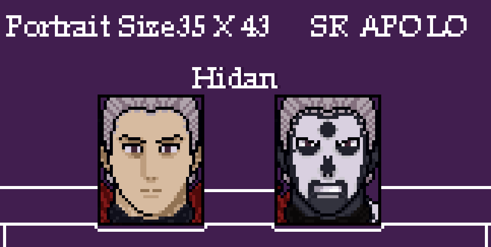 SrApolo0's tweet photo. Hidan Portrait - SIZE 35 X 43 By SR APOLO
Follow Me,Thanks You 

Fb : https://t.co/Xysdf5d1XX?…
https://t.co/9ZNsvEyiTL
https://t.co/rqw45F5HUG

#pixelart #pixelade #pixelartist #pixel #NARUTO #arte #artist #art #indiegame #indiedev #indiegames #games
#narutoshippuden #anime https://t.co/nAUugUsQHs