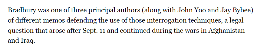 caitchirps's tweet photo. Side Note: 06/05/2017 "'Torture memo' author nominated for Trump administration post" https://t.co/jbmalrRtcD https://t.co/HBf6A5GiHc