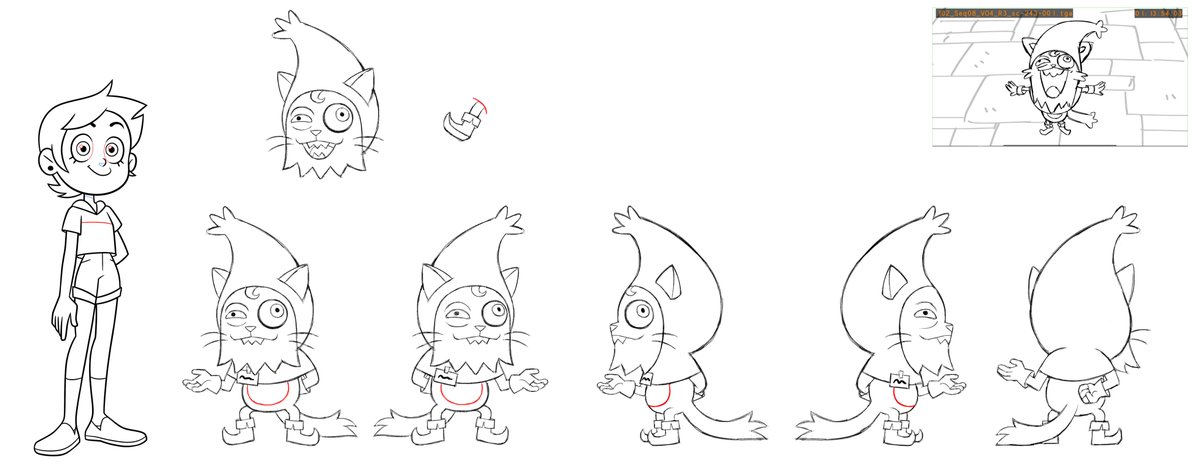 Chris the cat troll, ruining the mood with his rhymes (explorations and final design)