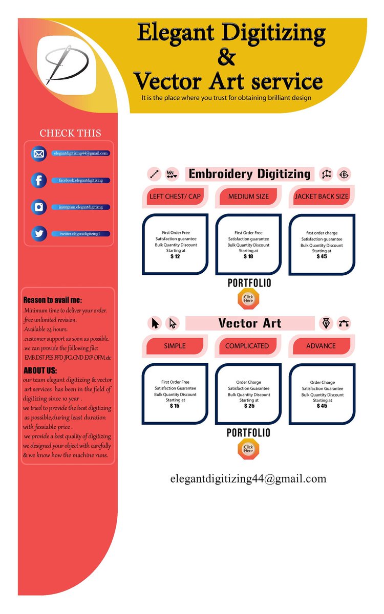 Elegant Digitizing (@elegantdigitiz1) on Twitter photo 