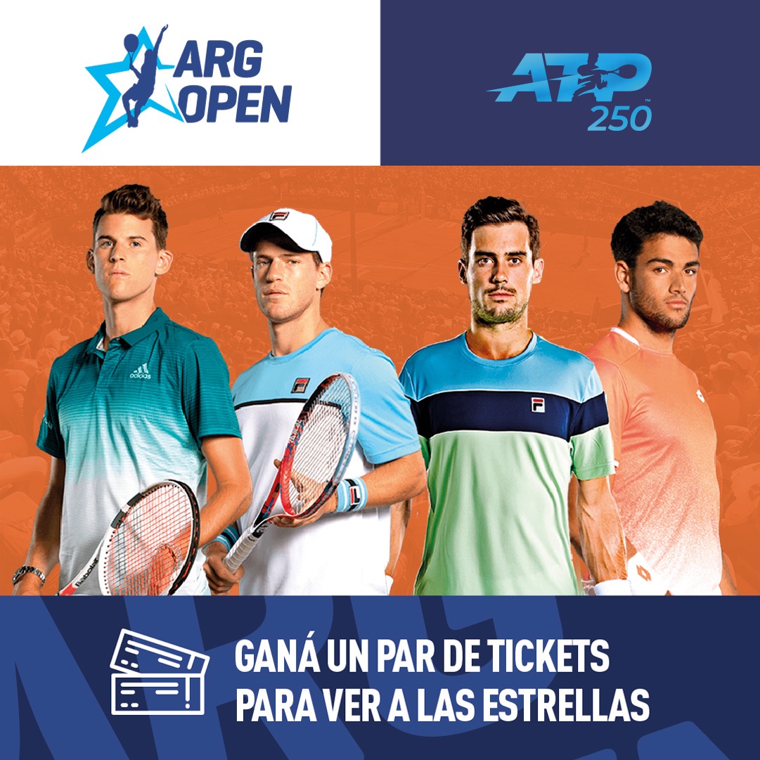 ¡Hasta el próximo domingo a la mañana!
#Sorteo 4 tickets <a href="/ArgentinaOpen/">Argentina Open</a> (1 par para cada ganador): 2 lunes 10/2 (todo el día) y 2 jueves 13/2 (noche).
Requisito: ser seguidor de mi cuenta y hacer un RT (si lo hiciste en estos días, no repetir).
¡DECILE A UN AMIGO!
#ARGOPEN