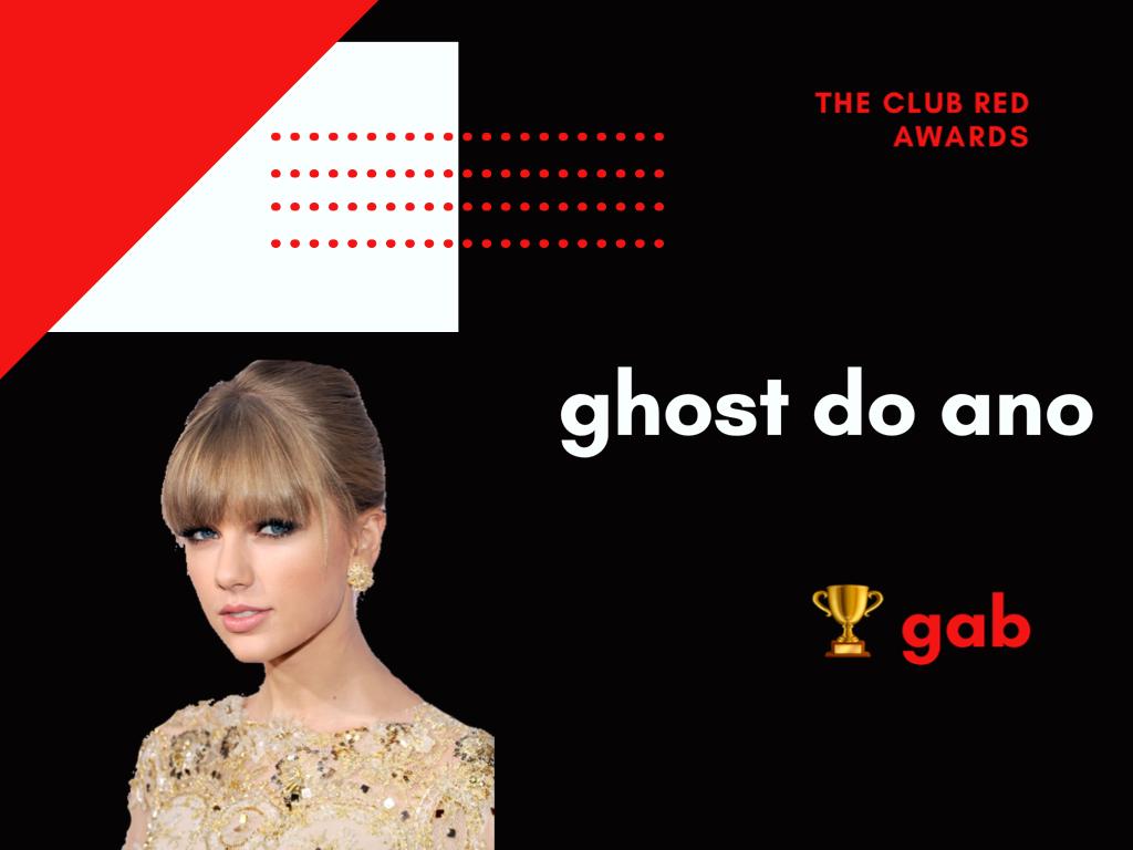 theclubred's tweet photo. and the award goes to...
levando seu segundo troféu, a fragmentada sumida leva o prêmio de ghost do ano e choca 0 pessoas 
será que ela aparece pra receber sua honra? 
#TCRAs https://t.co/C2NBjI7rzO