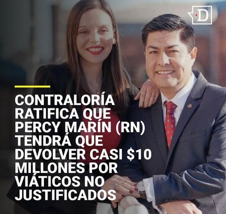 FeSalinasG's tweet photo. @percymarin @CamaraDiputados Hablando de saqueos... https://t.co/fhMt8STuP7