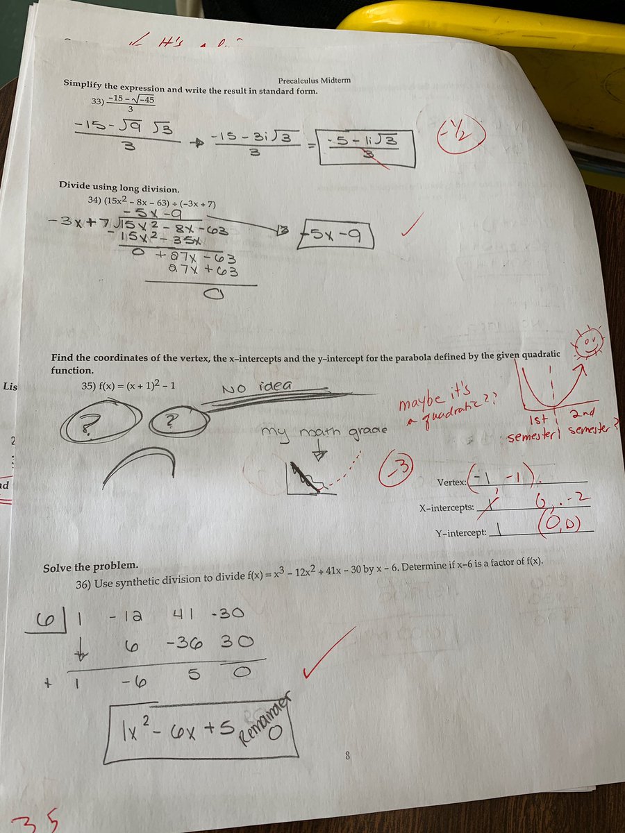 hannah_badro's tweet photo. my brother got his math exam back today and i just - https://t.co/NXT1zN5HzB