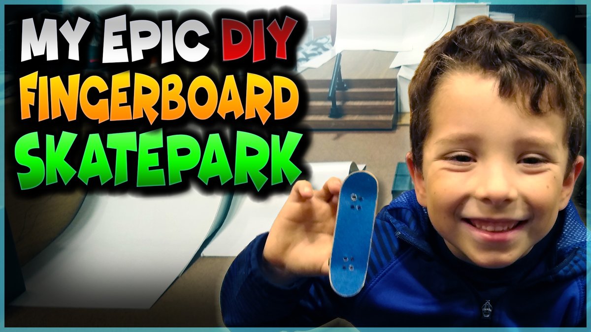FunTimeWithDyla's tweet photo. @notdavidsjones inspired me to make my own DIY fingerboard skatepark.  I've watched all his fingerboard week videos and decided to give it a try.  Check it out here:  https://t.co/CaOa2XjsSh https://t.co/FyTBYkcNLF