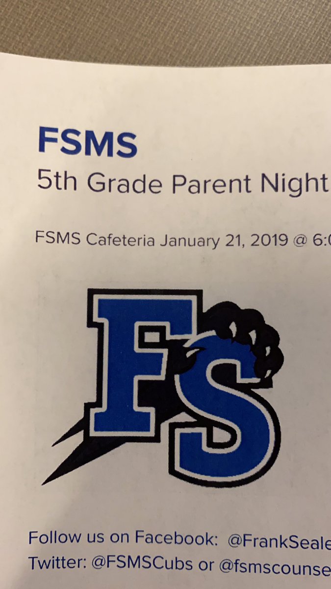 marywalters0312's tweet photo. How is it possible I am at @FSMSCubs for Molly to learn about starting 6th grade?!? #futurecubs #fsmscubs #MISDProud https://t.co/r9HQqTa6PG