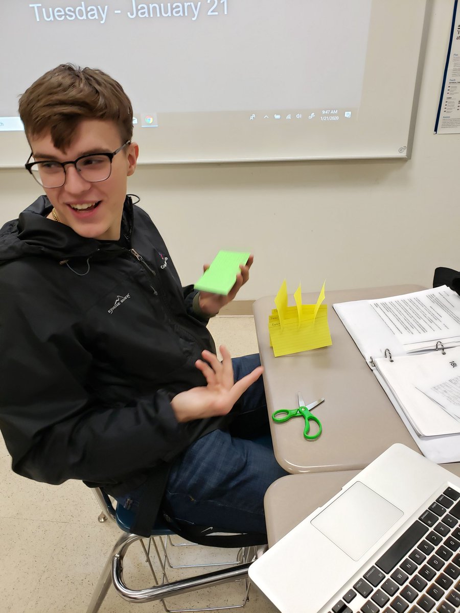 MrsLevin49's tweet image. Today's APUSH lesson, you must have a stable 1st floor of evidence to support your thesis/claim when writing a DBQ or LEQ.  Loved seeing the determination, creativity, &amp;amp; teamwork displayed by this bunch to successfully build their essay towers!