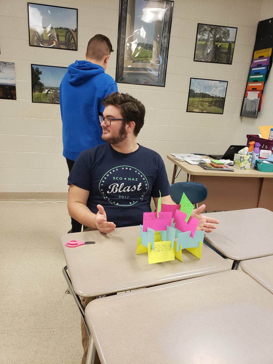 MrsLevin49's tweet image. Today's APUSH lesson, you must have a stable 1st floor of evidence to support your thesis/claim when writing a DBQ or LEQ.  Loved seeing the determination, creativity, &amp;amp; teamwork displayed by this bunch to successfully build their essay towers!