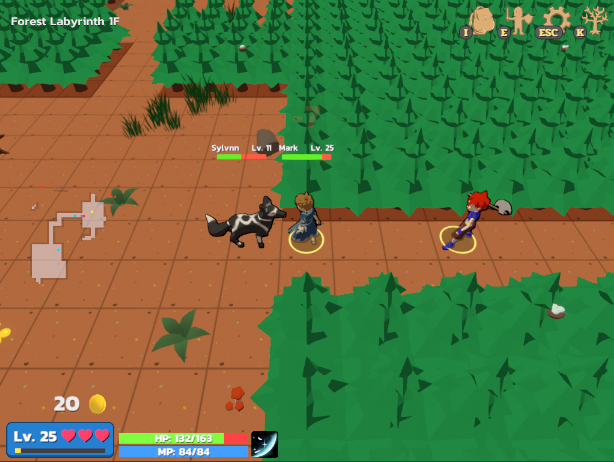 2kpixelstudios's tweet photo. Sylvnn has now joined the family of Banes you need to defeat in Forest Labyrinth!
#linkinbio #twinora #rpg #celshading #turnbased #anime #strategygame #gaming #gamedev #indiedev #unity #blender #indiegame #steam #steamgames #comingsoon https://t.co/CUGkfXDCtl