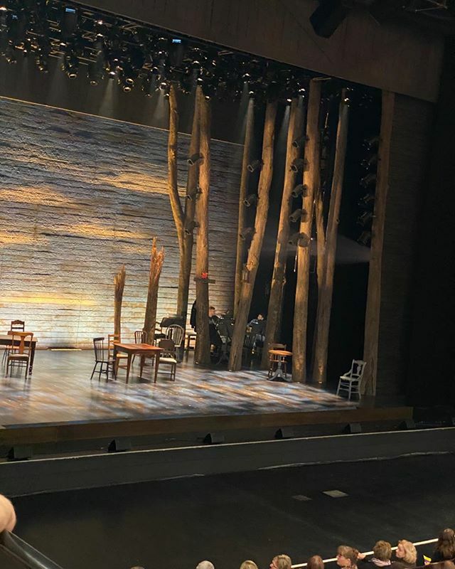 sparky003's tweet photo. Seeing a show with my beautiful wife @jesamynsparks #comefromaway #cloweshall https://t.co/J5HOKaHNyh https://t.co/aMnaopOuXi