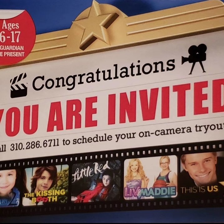 AAMPRussNeibert's tweet photo. Top ranked, in the industry, on-camera acting classes for 6 to 17 year olds. In #LosAngeles #FREETRYOUT #Auditions & #StudioTour CALL THE # ON THE PICTURE TO SCHEDULE APPOINTMENT. #CriticsChoice #actorslife #lifeskills #BackstageMagazine recommends @garyspatz #ThePlayground #RT https://t.co/se9phjbPCD