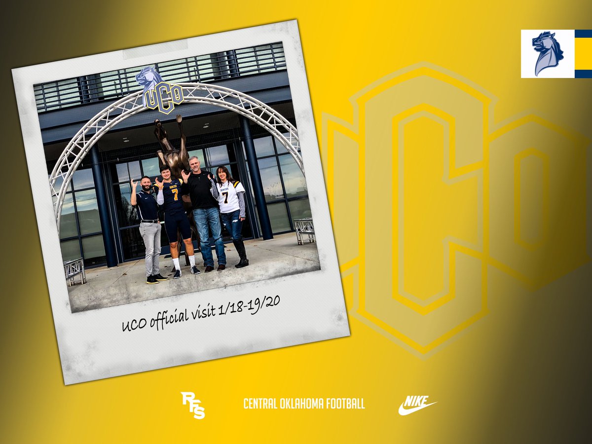JdGeneva's tweet photo. Extremely excited to announce my commitment to UCO!! #Chosen2020 https://t.co/VQZStb8tEw