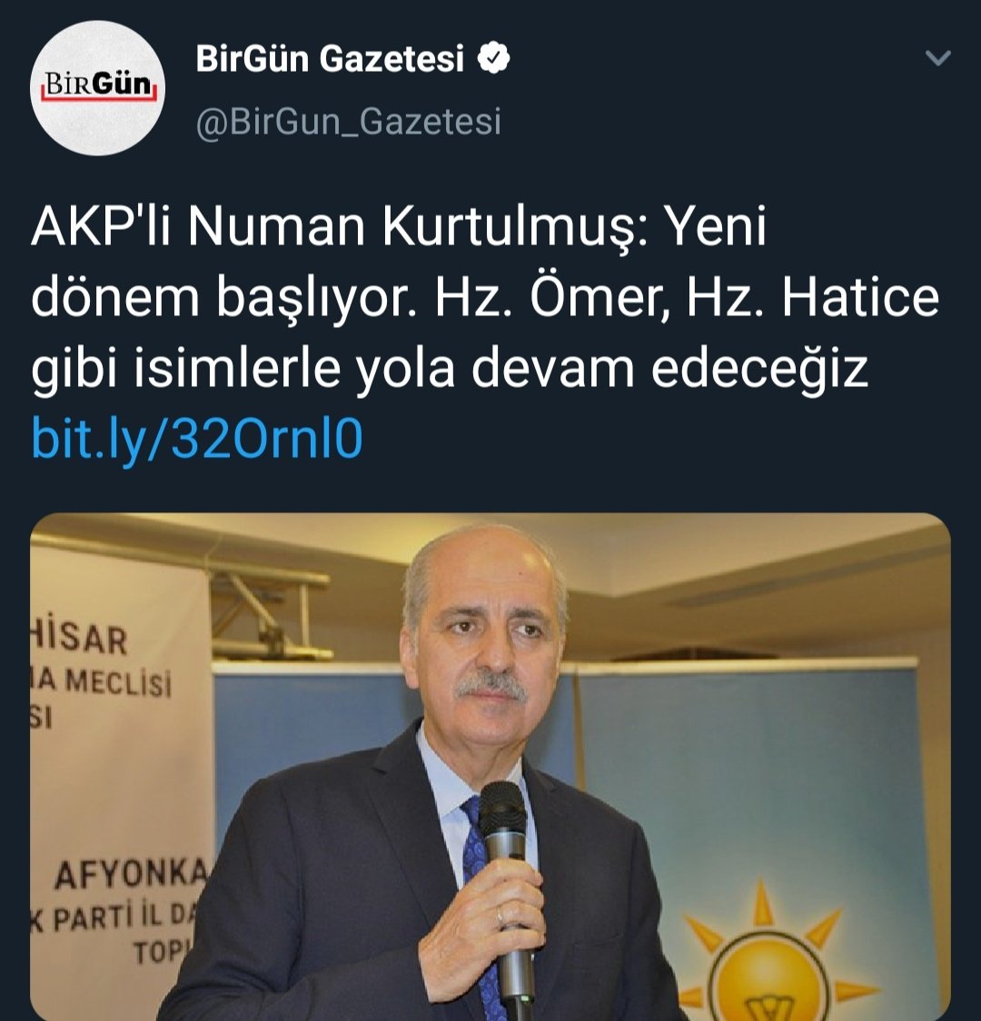 kus_partisi's tweet photo. İlk sinyalleri Numan Kurtulmuş vermişti zaten 😉 https://t.co/G6QJbLNxek