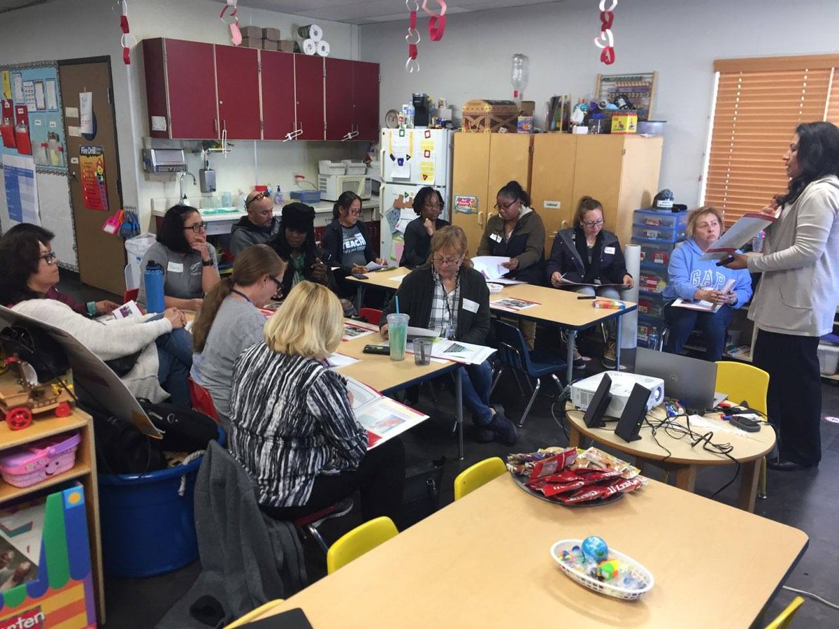 CCUSD_OCD's tweet photo. OCD Preschool teachers participating in Trauma Informed Practices training #culverpride https://t.co/CXyRxDjDhn