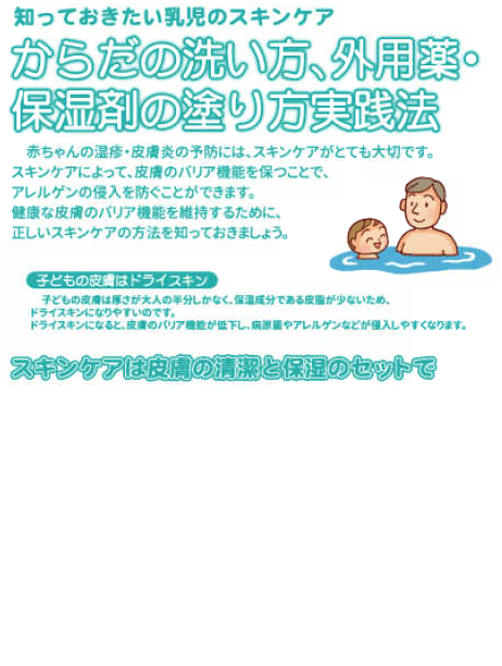 厚生労働省 アレルギーポータル に 知っておきたい 乳児のスキンケア を掲載 乳児の健康な皮膚を維持する 皮膚の洗い方や外用薬や保湿剤の塗り方のコツを紹介 特に これからの乾燥する季節の参考にどうぞ T Co Dsxsbrhy64 アレルギー