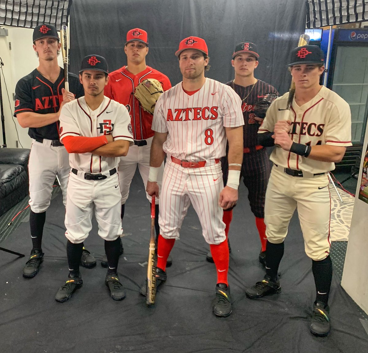 sdsu baseball uniforms