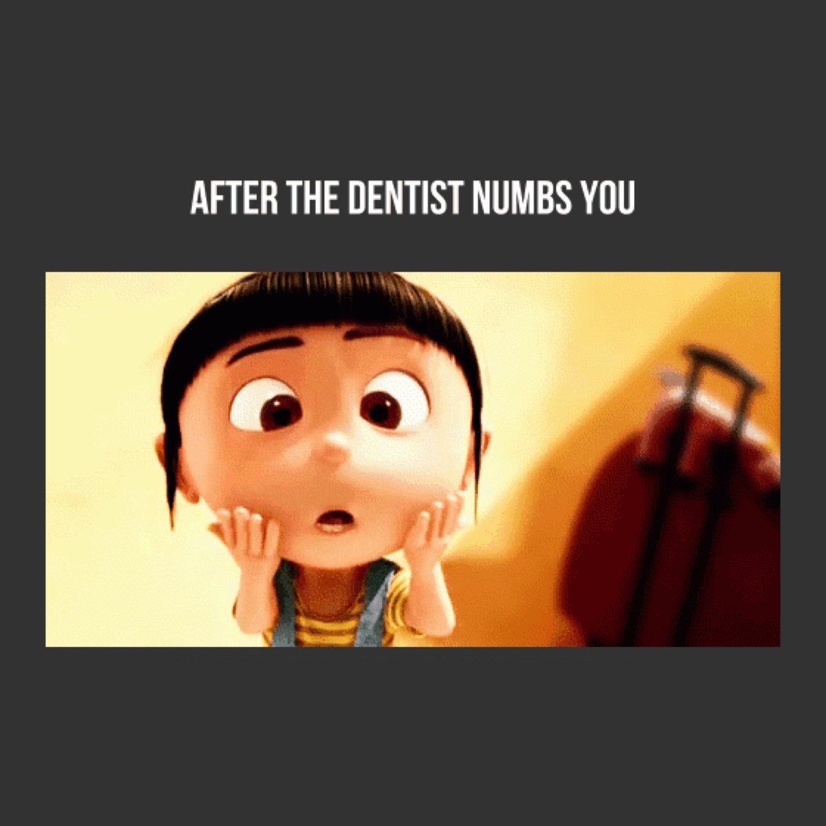 BellflowerGroup's tweet photo. The numbing makes #dentistry less despicable!  #dentalhumor #dentaljokes

https://t.co/vgBhusV1QT https://t.co/DxwJsbZmC6
