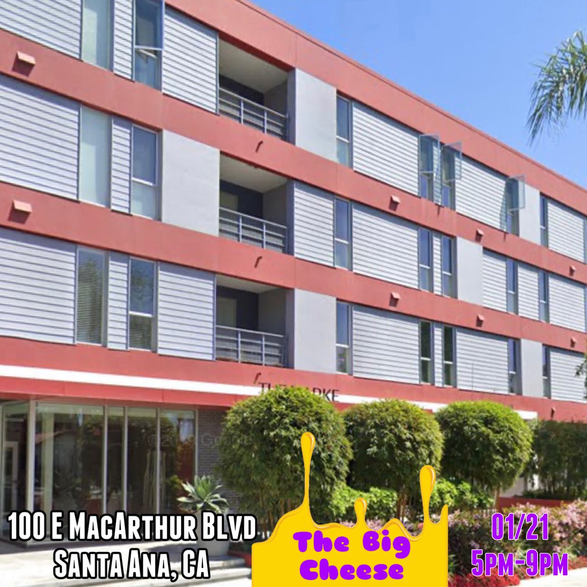 We will be in Santa Ana for dinner tonight 🧀