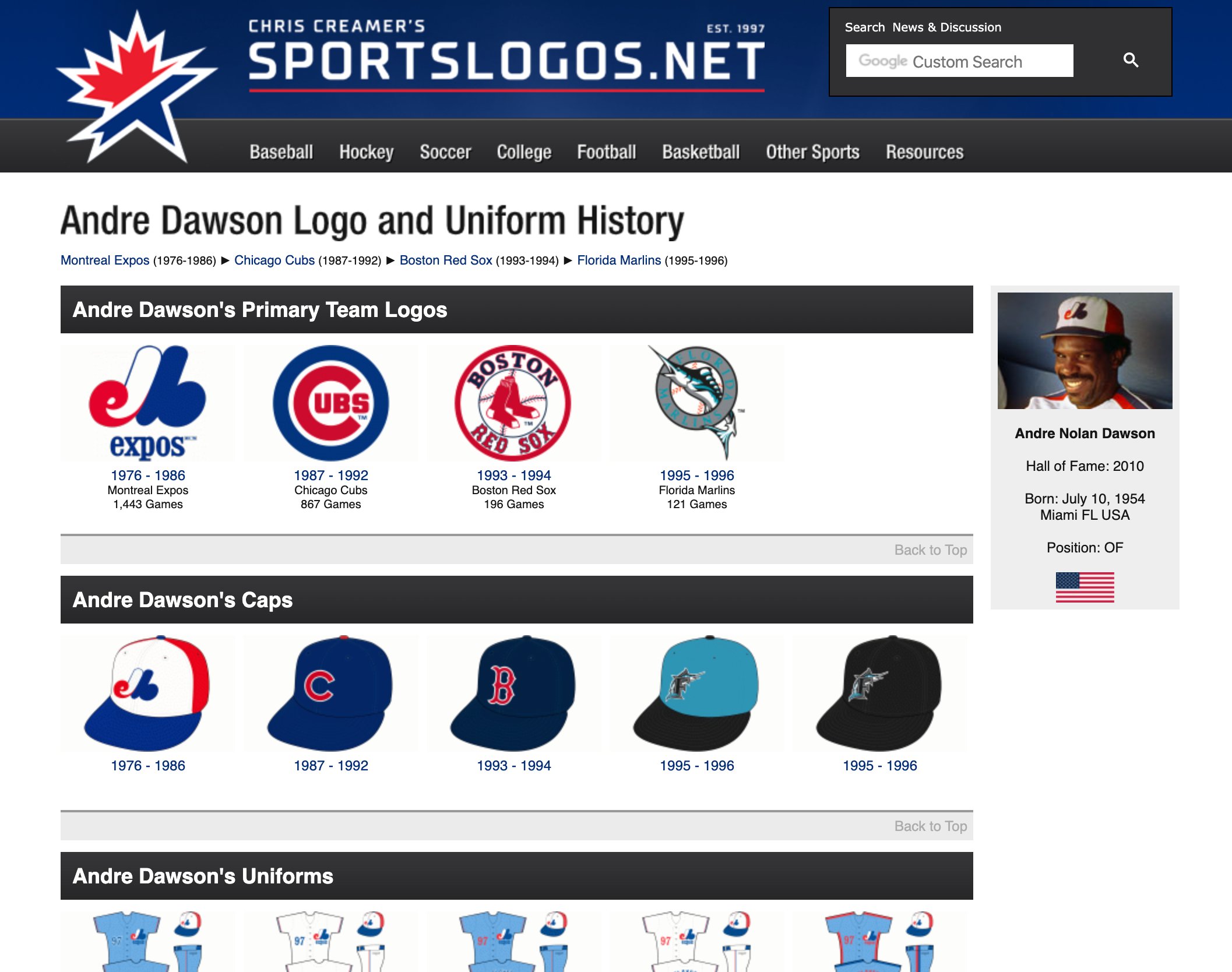 Florida Marlins Home Uniform - National League (NL) - Chris Creamer's  Sports Logos Page 