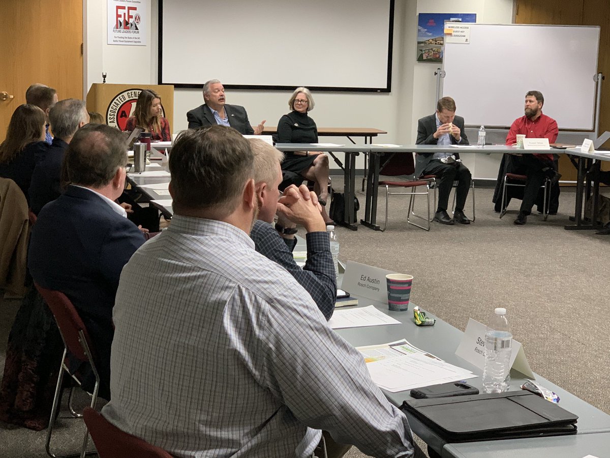 AGC_Colorado's tweet photo. “My job is to protect the people in Colorado in the buildings that we own” ~Cherie Gerou, FAIA, State Architect of Colorado during this morning’s #A3LC Committee Meeting. Thank you for sharing your insights about what is coming up for the design & construction community in CO https://t.co/Q37tSCjqGG