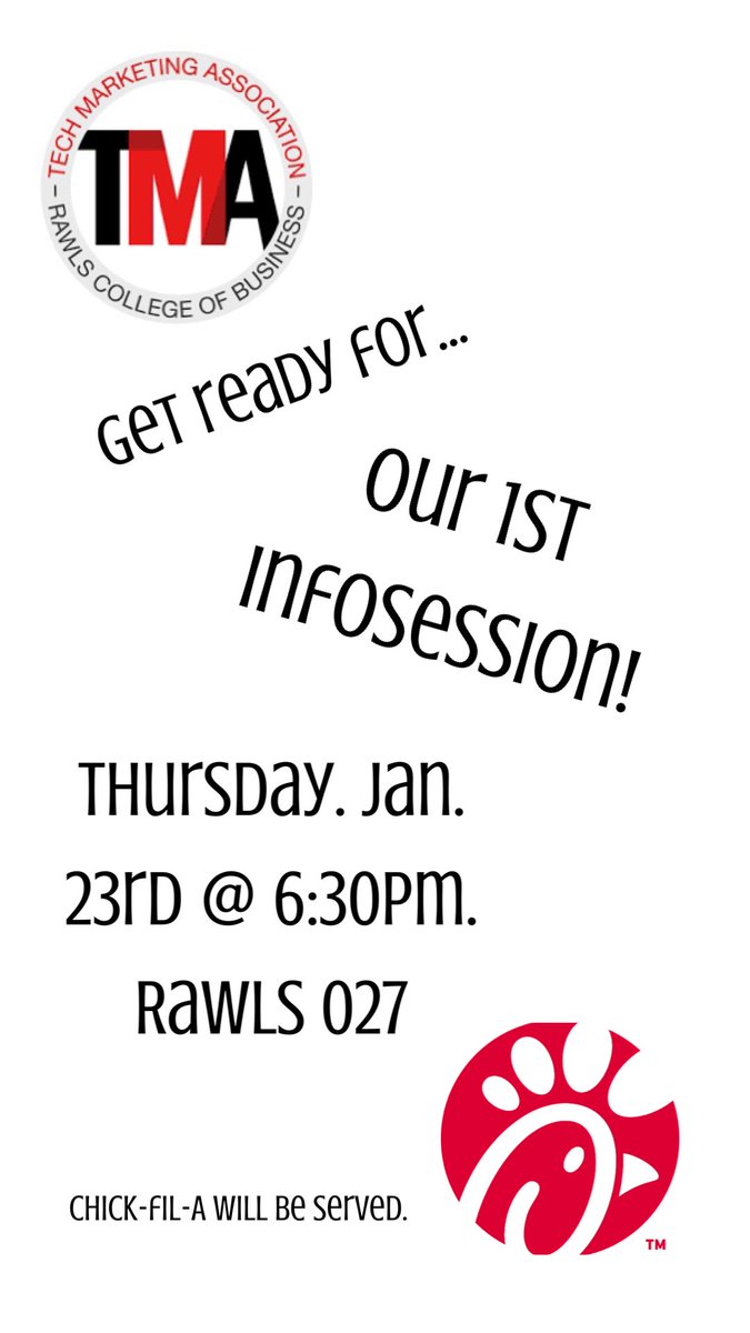 It’s that time of year again! Come get some free Chick-Fil-A and learn about what we have planned this semester!!!