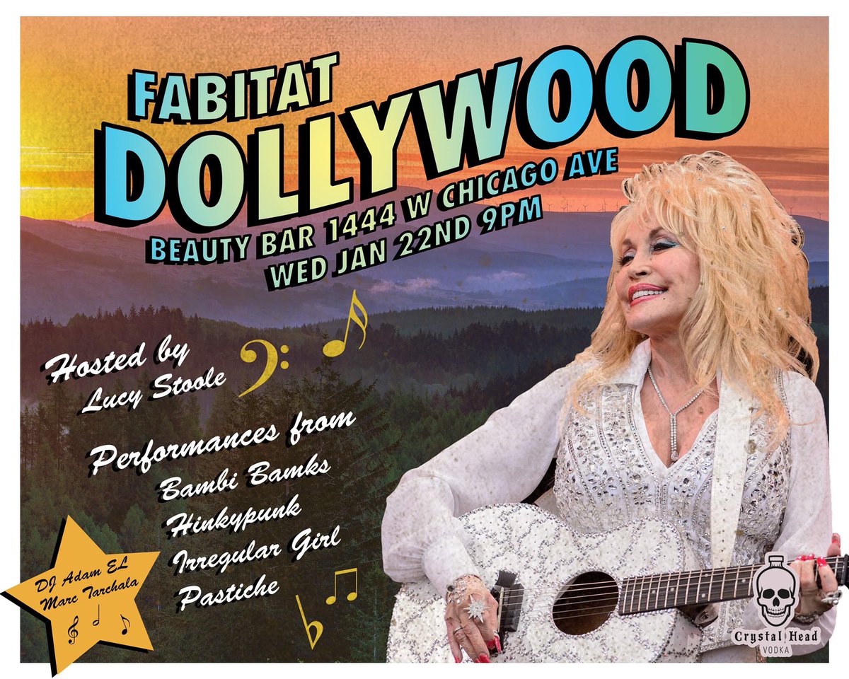 TOMORROW NIGHT the Fabitots are celebrating one of the queens of country, Dolly Parton! Shows from <a href="/itsbambibanks/">Ms. Mamas</a> @das_hinkypunk <a href="/imirregulargirl/">sock if she slayed</a> Pastiche and your hostess <a href="/LucyStoole/">LUCILLE STOOLE</a>