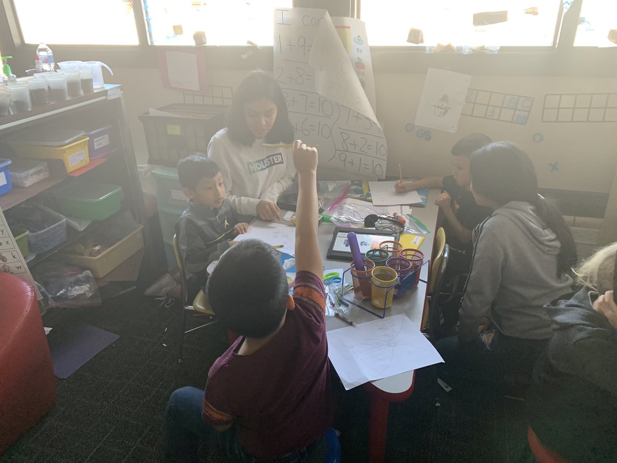 mskaja116's tweet photo. Our Wildcat Web Crew Leaders working with students at Indian Hill today. @IHES_Chiefs #rlmspride https://t.co/39BVkqbgy2