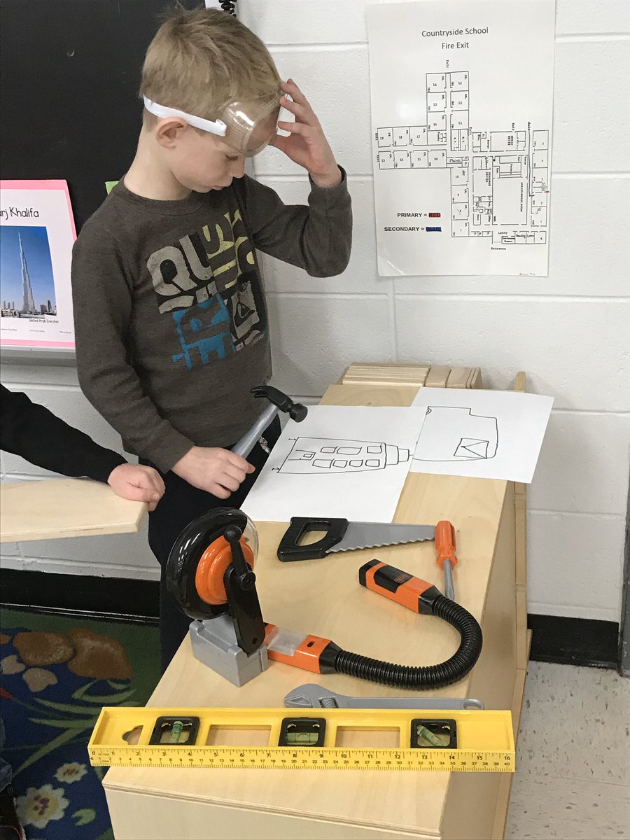 MTL_CSZumpettaK's tweet photo. Look out world, we have a future architect in the making! π Always important to double check our blueprints before continuing construction. We can even use them as a building guide! @TeachStrategies #zumpettaszone #architecture #blockcenter https://t.co/4Y0xVfyl97