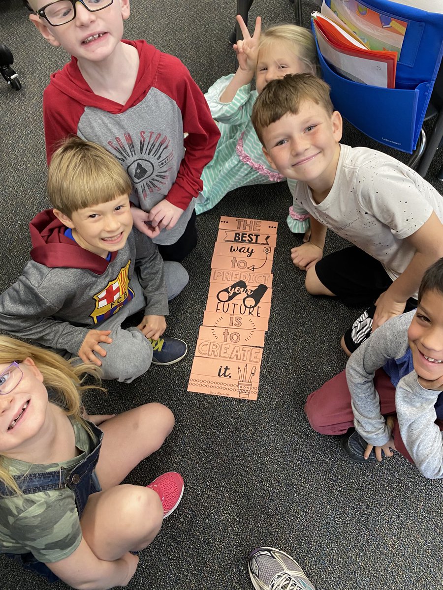 After a lesson on  Habit 6: synergize, students worked together in groups to put famous quotes in order. It was great to see and hear them working together to solve their puzzles! ⁦<a href="/SanOnofreSchool/">San Onofre School</a>⁩