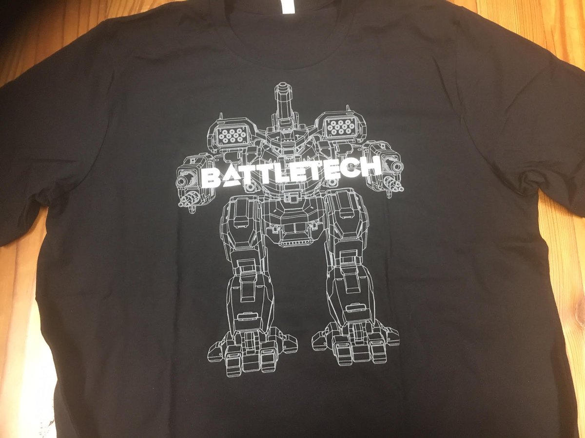 WeBeHarebrained's tweet image. Bid on this dev exclusive @BATTLETECH_Game shirt and signed heraldry set!

Auction ends Jan 28, 4pm PST. If you win, please let us know your shirt size.

Reply to 𝗧𝗛𝗜𝗦 tweet with your bid in $AUD to participate.
#GameDevsforFireys #GameDevsforFiries #Mechwarrior