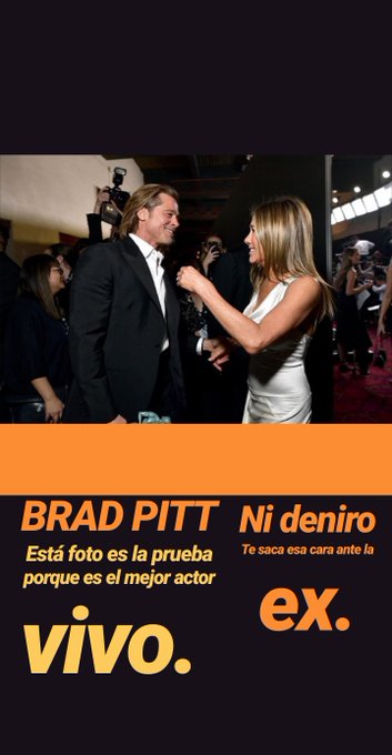 #BradPitt #BradJen2 #BradJen https://t.co/1LiDAj8ZqT<a href="/tag/bradpitt"class="tags">#BradPitt</a><a href="/tag/bradjen2"class="tags">#BradJen2</a><a href="/tag/bradjen"class="tags">#BradJen</a>
