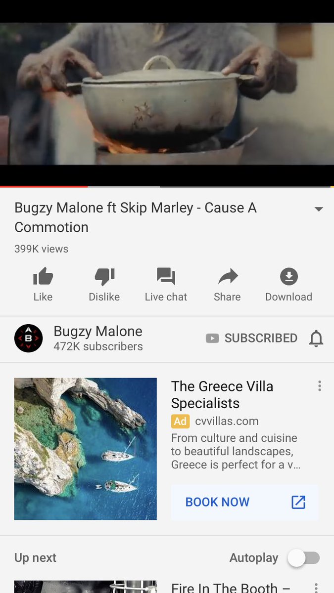 JoshClark88's tweet photo. @TheBugzyMalone just pure fire again from you my brother king of the north ❤️🔥 https://t.co/YYJtSc9zm2