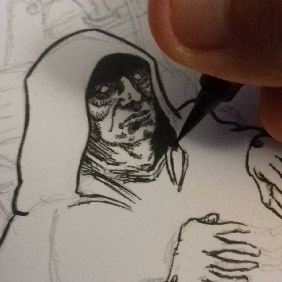 theBdrawings's tweet photo. Emperor Palpatine : Work in progress.
#Inking #inkingtime #Drawing #Art #workinprogress #IDrawComics #Palpatine #DarthSidious #SheevPalpatine #Sith #StarWars #TheRiseOfSkywalker #ILoveStarWars #ianmcdiarmid #Nantes https://t.co/F0p7wW6C0o