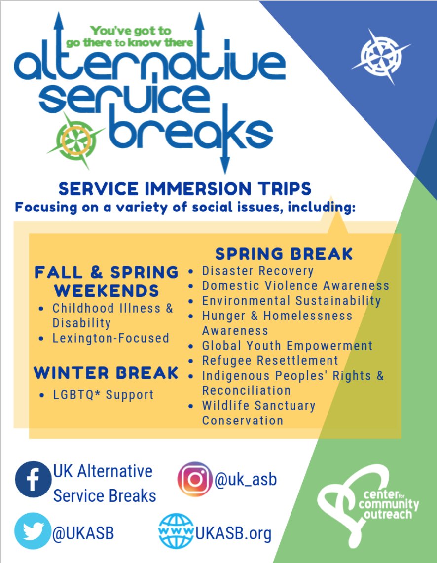 UKASB's tweet photo. Hey friends! Don't forget that your chance to apply for an amazing ASB trip ends tomorrow night! Go to https://t.co/s0bvaxIasL to learn more and apply for a trip! https://t.co/GC7Lfxm88U