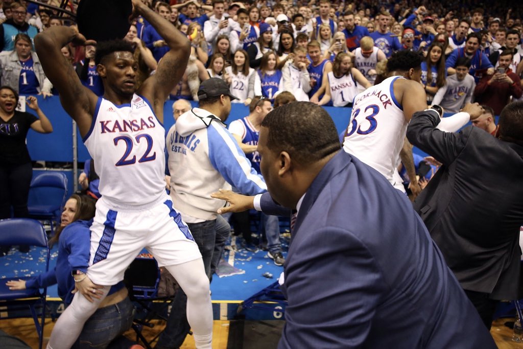 KU vs KSU brawl