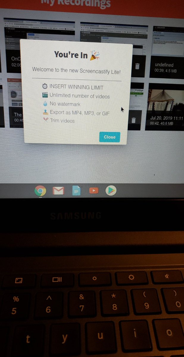 ladylanguage411's tweet photo. What what!!!! New hook up w/ @Screencastify !!!!!🙌🏾 Sorry if I'm late.
I said I was gtb on time but I also just recorded 📽 TWO new videos &amp; linked my YouTube Channel to my @OnCourseK12 Teacher Web Page!!! Somebody stop me! 
#winning #notjustaclassroom #blogcomingsoon #MIEExpert https://t.co/sYbJmfzXGe