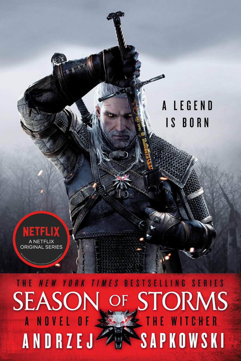 5. Season of Storms (Andrzej Sapkowski)3didn't really add anything crucial to the actual plotline but if you love the witcher's world, you'd enjoy this book.one thing I do like is the fact that geralt is fINALLY shown to be using different signs other than the aard sign 