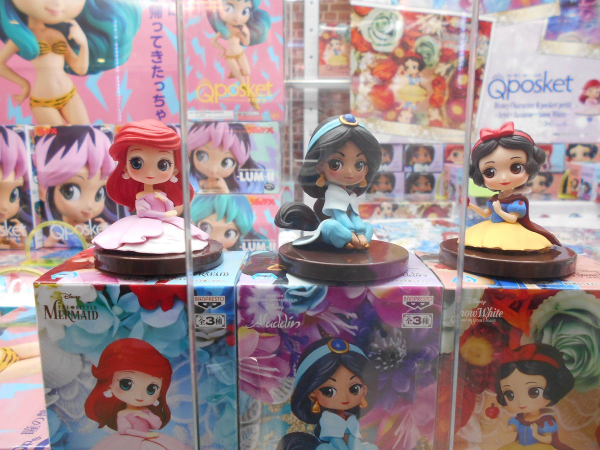 Banpresto Q Posket Petit Disney Characters Ariel Ariel Jasmine Snow White Disney Chsalon Collectibles