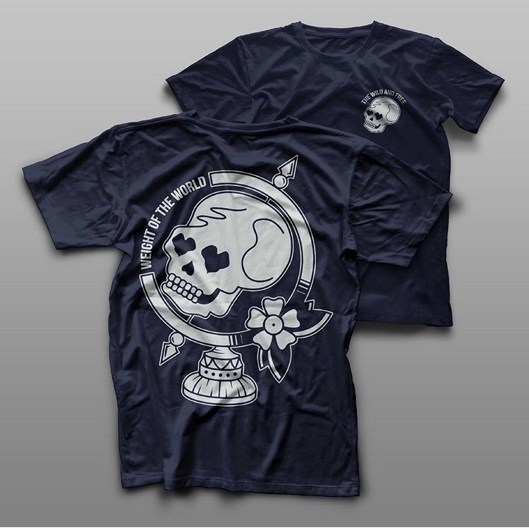 thewildfreeband's tweet photo. Who is ready for some new merch? We’ll have these at our upcoming shows in February and our online store!
.
.
#bandmerch #bandtee #twaf #livewildfeelfree #poprock #skulls #weightoftheworld https://t.co/JefdJ29wNP