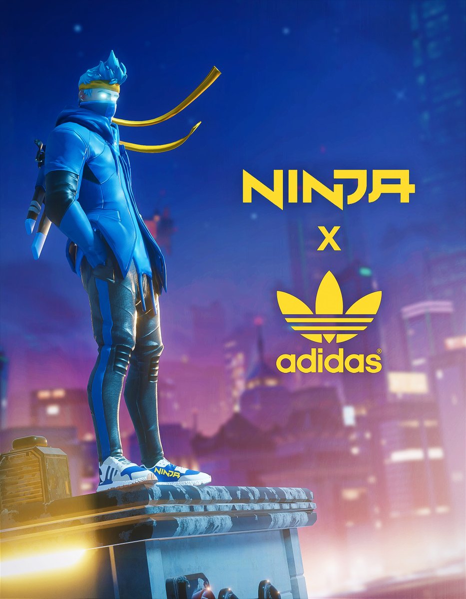 ninja fortnite adidas