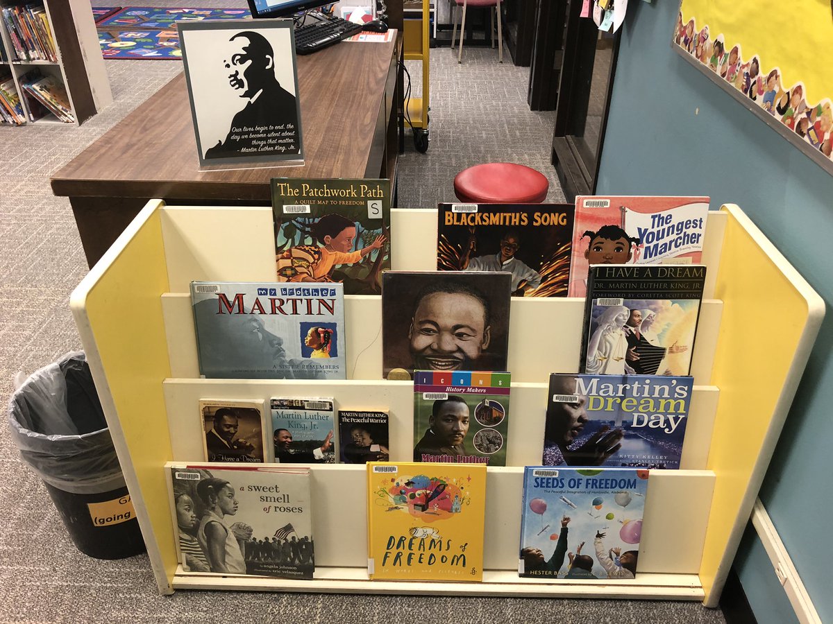 Dixon Grove Jr MS Library tweet media