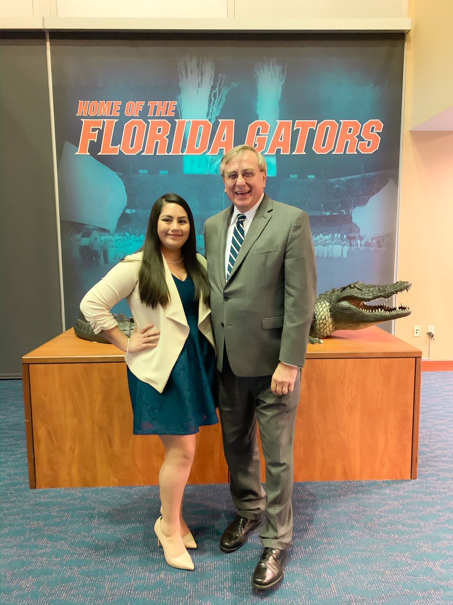 _cindyjara's tweet photo. Tonight I had the absolute honor of speaking to @UF student leaders about how life changing the @MFOSatUF program is and the legacy that the Class of 2020 will leave for the Gators that follow us. My Gift. Our Legacy. is an initiative #ForAllForAlways ๐ฅ https://t.co/QcC6gAetmi