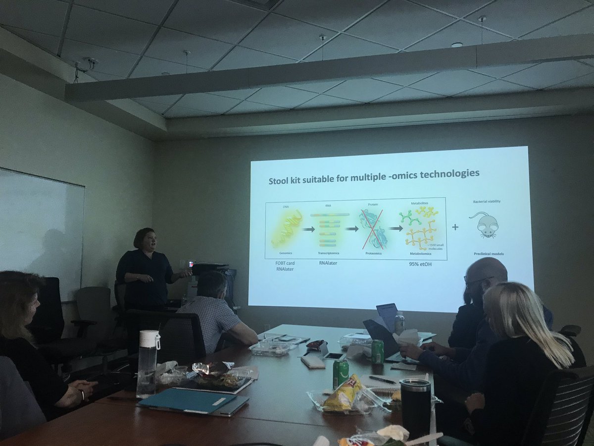 jenniferosePhD's tweet photo. “We inherit every one of our genes, but we leave the womb without a single microbe” Thank you Christine Pierce for a memorable presentation of unique applications of microbiome research in cancer epi #multiomics #ColoCareStudy @huntsmancancer @UofUPHS @NeliMUlrich #multiomics https://t.co/AnHkXeYmB0