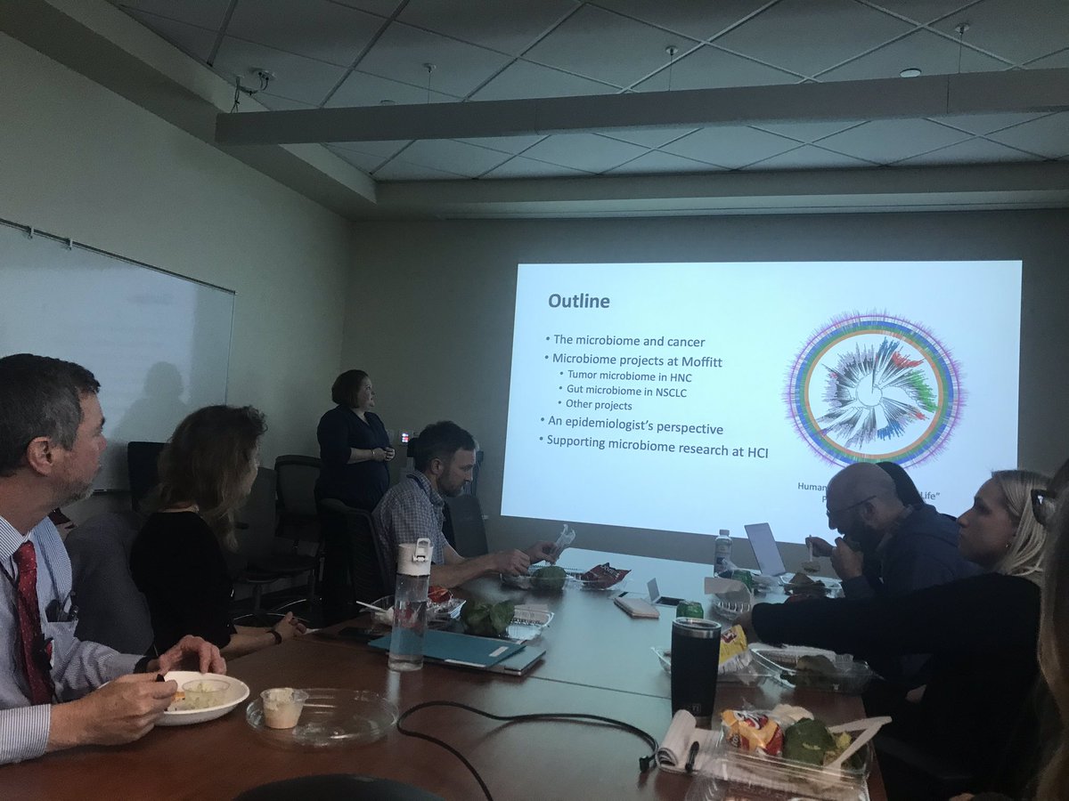jenniferosePhD's tweet photo. “We inherit every one of our genes, but we leave the womb without a single microbe” Thank you Christine Pierce for a memorable presentation of unique applications of microbiome research in cancer epi #multiomics #ColoCareStudy @huntsmancancer @UofUPHS @NeliMUlrich #multiomics https://t.co/AnHkXeYmB0