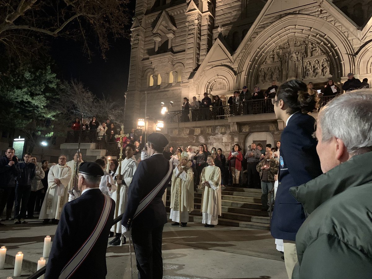 Mass for the Unborn and Ceremony of Light at Athens Cathedral of the Madeleine