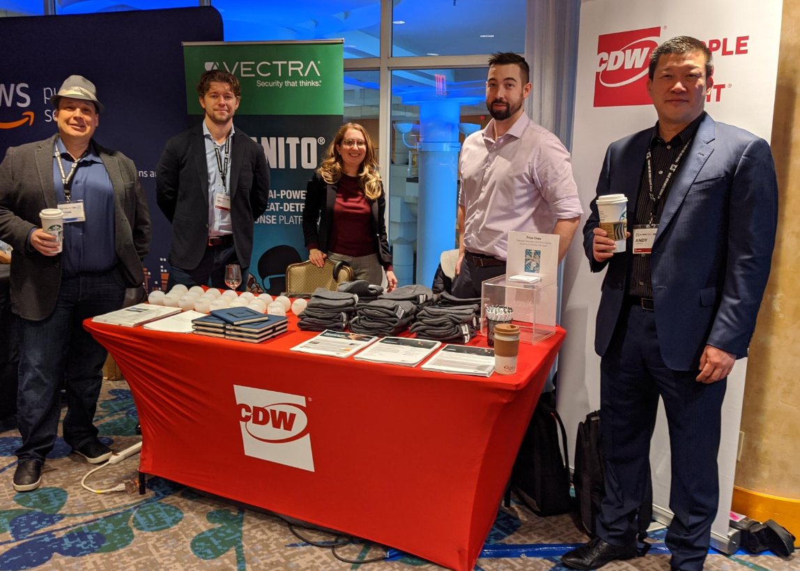 Thank-you to everyone who came out to <a href="/BCawareCA/">BC AWARE</a> 2020 today. Our team had a great time discussing #cybersecurity solutions.