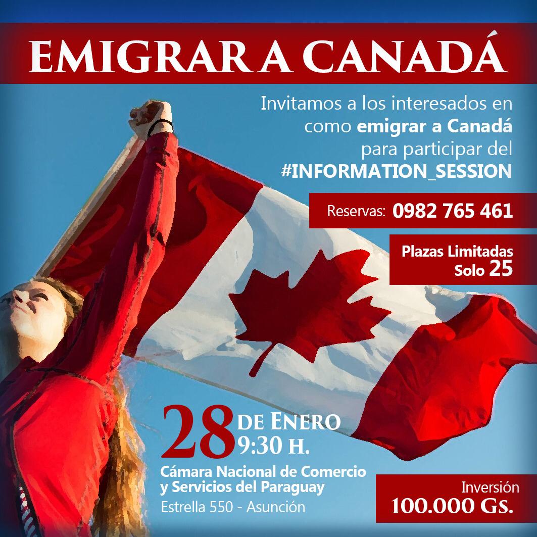 SolveyBenitez's tweet photo. #INFORMATION_SESSION #ComoEmigrarACanadรก
Reserva tu lugar anticipadamente al โ๏ธ0982765461 porque sรณlo contamos con 25 plazas para el evento. https://t.co/coCzRQkzVU