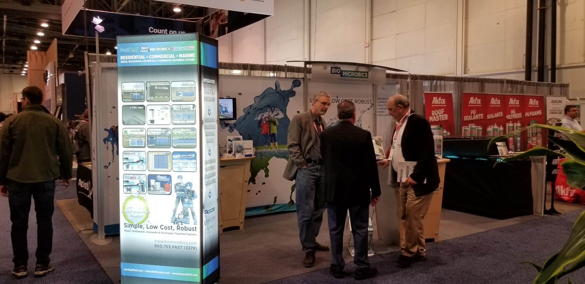 rrebori1's tweet photo. Great 1st day with @biomicrobics at the #IBSVegas #BuildersShow with our favorite #residential & #commercialproperty #Builders! See you in #C7148 tomorrow for onsite #wastewater & #WaterReuse opportunities? #NAHBYP #NAHBNext #IBSLive #IBS2020 https://t.co/WHbpKQkp6w