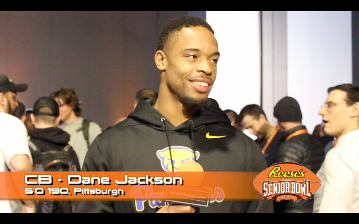FBallGameplan's tweet photo. #SeniorBowl Interview: CB Dane Jackson, @Pitt_FB
- Having #DatDog mentality
- Playing across the secondary
- Where he's underrated
- Building leadership across the board
👇🏿
https://t.co/0ervcB3UeM https://t.co/7aNhTuAMK4