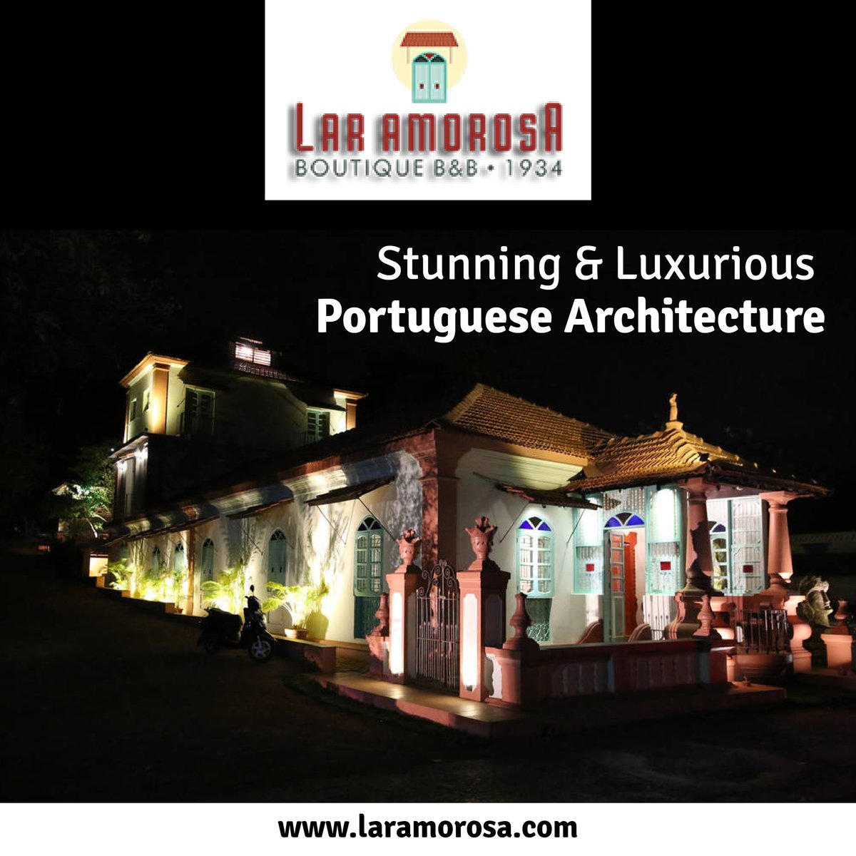 Are you dreaming of having a pleasant holiday in a Portuguese Architecture?
Than #laramorosa is a right place for you.

Book your stay at bit.ly/2IymiYu

#stayingoa #holidaysingoa #vacation #holidayplanning #bestplaces #accommodationingoa #bestvilla #portuguesevilla